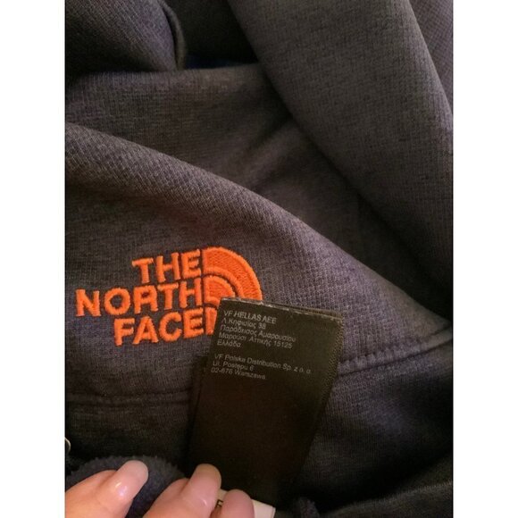 The North Face womens jacket fleecy lined navy worn twice practically as new - Picture 4 of 5
